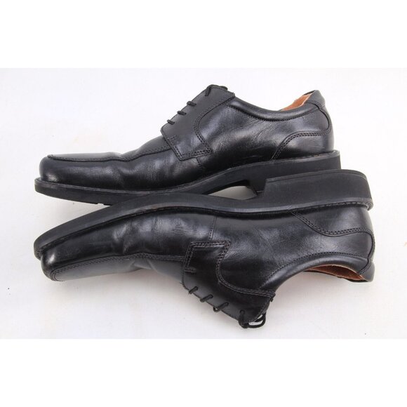Ecco Seattle Apron Toe Men’s  Black Leather Lace Up Dress Shoes Sz 45 US 11 main image 7
